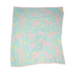 Breganwood Organics Colorful Baby Girl’s Size Blanket